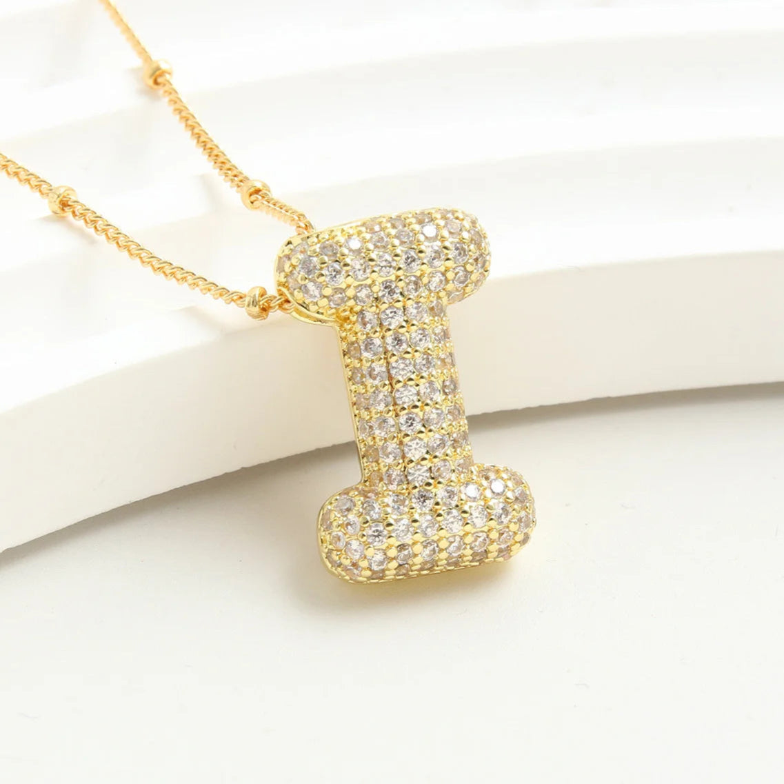 Leoria™ Initial Shine Necklace – Personalize Your Elegance