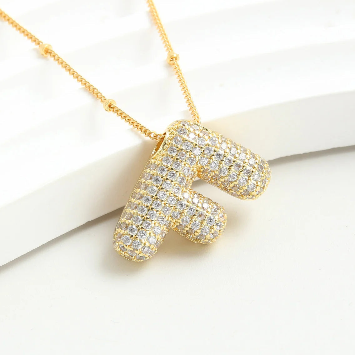 Leoria™ Initial Shine Necklace – Personalize Your Elegance