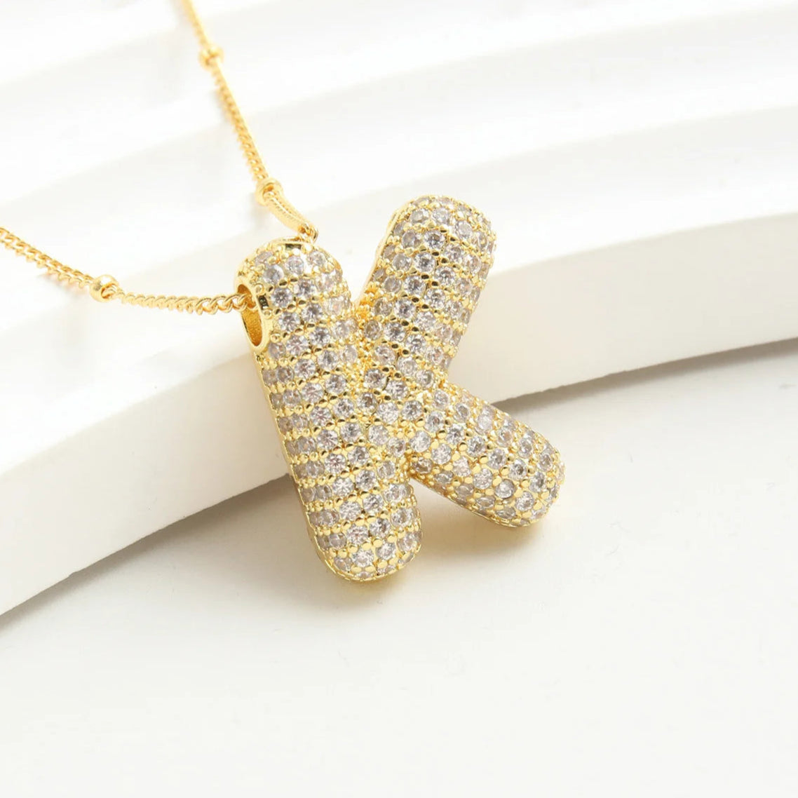 Leoria™ Initial Shine Necklace – Personalize Your Elegance