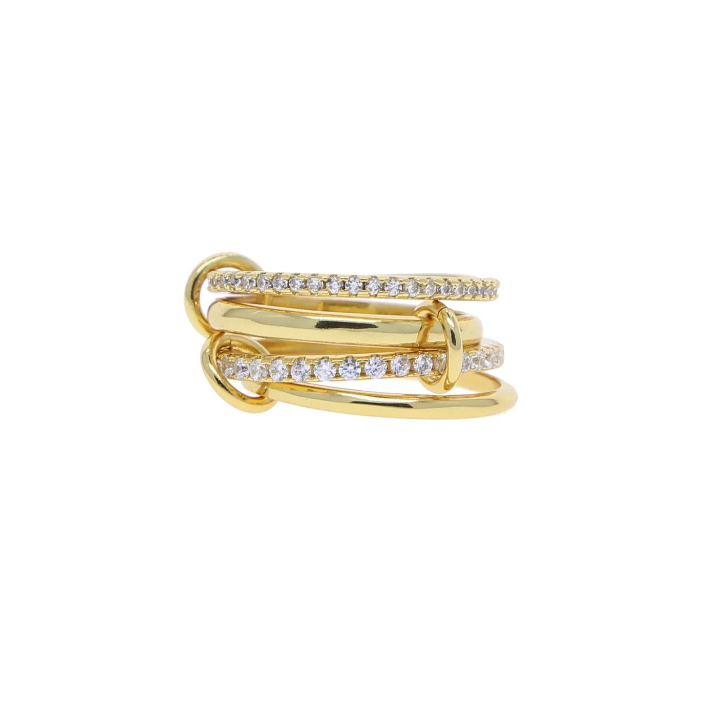 Leoria™ Eternity Trio Ring – A Modern Symbol of Elegance