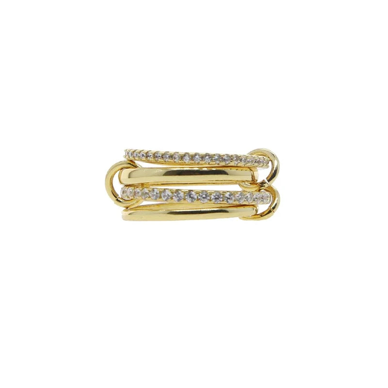 Leoria™ Eternity Trio Ring – A Modern Symbol of Elegance