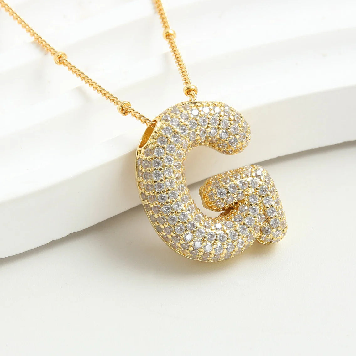 Leoria™ Initial Shine Necklace – Personalize Your Elegance